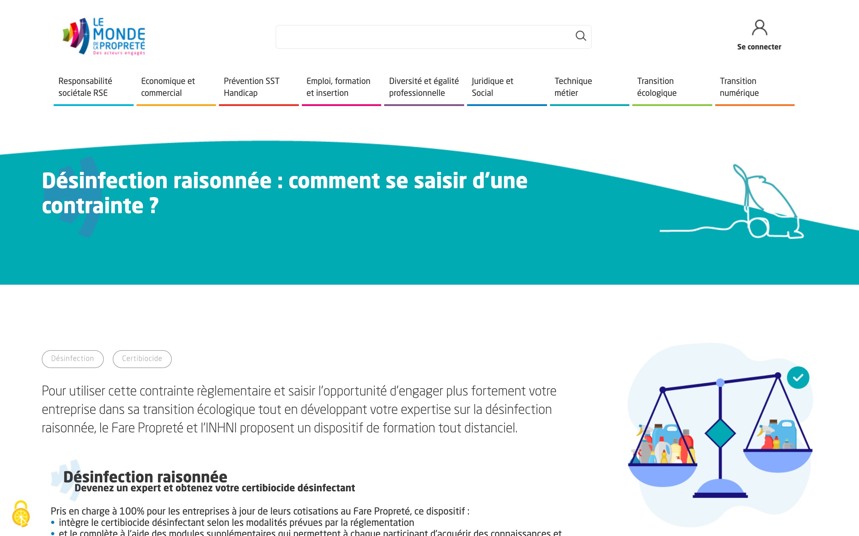 Monde Propret&eacute; industry news and articles