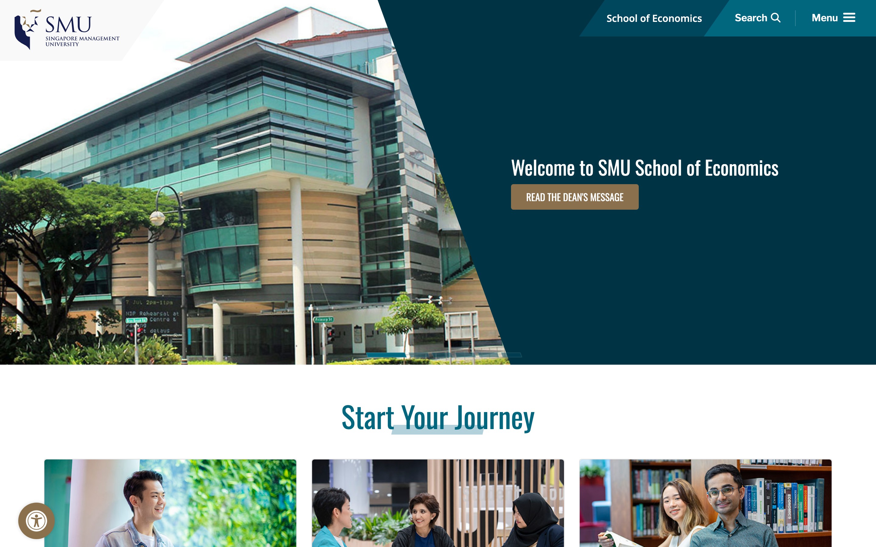SMU campus and student life pages