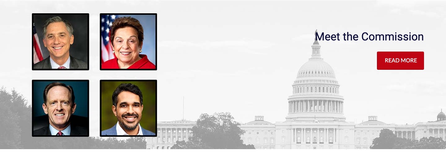 Archived commission homepage introducing its members, with links to further information.